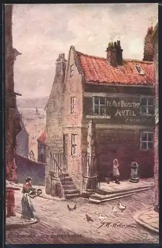 Künstler-AK Scarborough, Old Butter Cross
