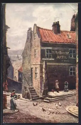 Künstler-AK Scarborough, Old Butter Cross