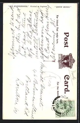 Künstler-AK Scarborough, Old Butter Cross