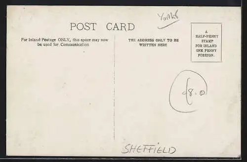 AK Sheffield, Empire Day 1917