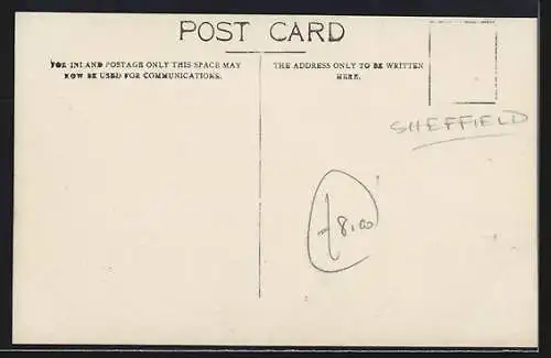 AK Sheffield, Visit of Prince and Princess of Wales, April 26th 1909