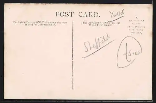 AK Sheffield, Empire Day 1906, Cross of St. George