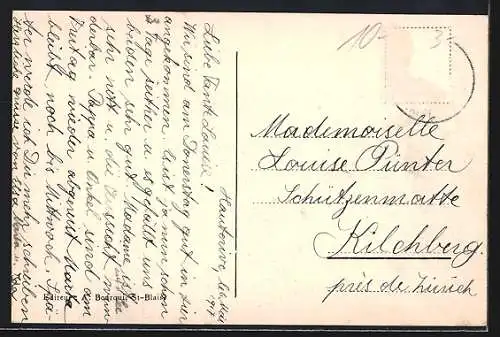 AK Hauterive /NE, Pensionnat Virchaux