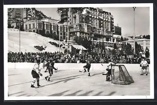 AK St. Moritz, Hockey Match und Palace Hotel