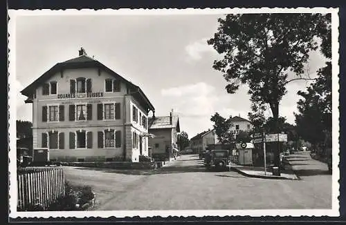 AK La Cure, Douanes Franco-Suisse, Grenzübergang