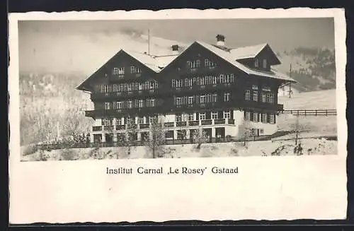 AK Gstaad, Institut Carnal Le Rosey im Winter