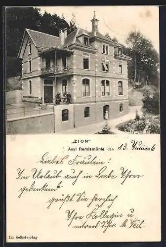 AK Asyl Remismühle, Haus Zion