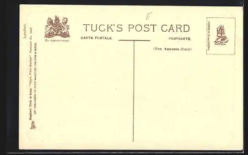 AK London, The Embankment, Strassenbahn