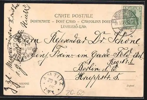 Künstler-AK Wichera: Junge Dame mit Hut