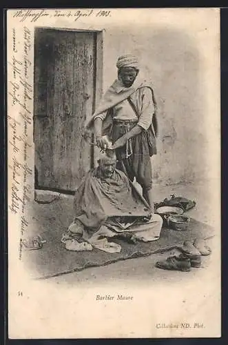 AK Arabischer Friseur