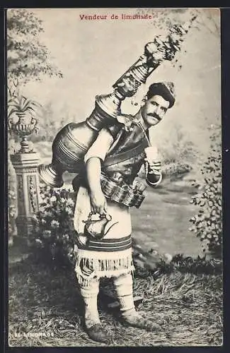 AK Vendeur de limonade, arabischer Limonadenverkäufer
