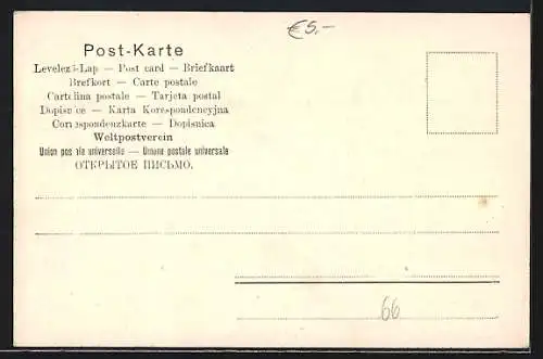 AK Berlin, Lutherdenkmal, Neuer Markt