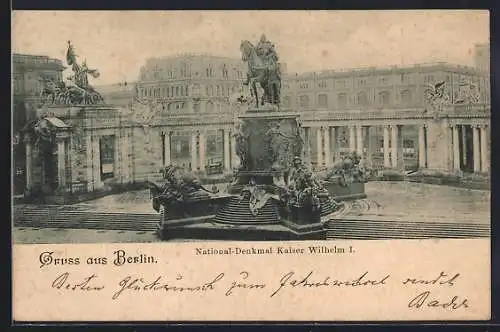 AK Berlin, National-Denkmal Kaiser Wilhelm I.