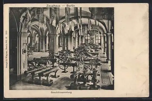 AK Berlin, Zeughaus, Geschützsammlung