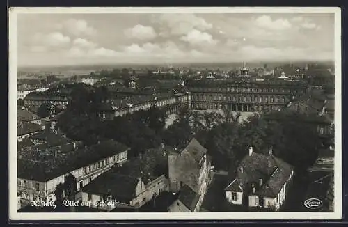 AK Rastatt, Blick auf das Schloss