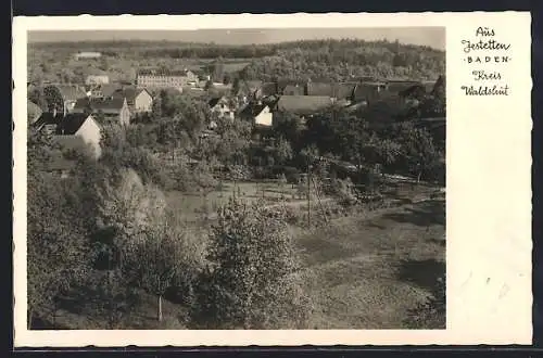 AK Jestetten /Baden, Kreis Waldshut aus der Vogelschau