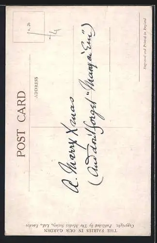 Künstler-AK Snap-Dragon, Löwenmaul-Feen