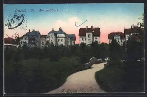 AK Limbach i. Sa., Am Stadtpark