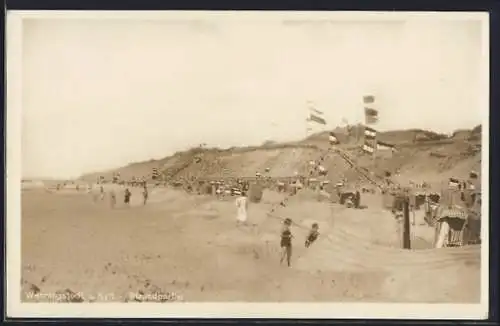 AK Wenningstedt a. Sylt, Strandpartie