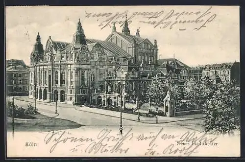 AK Köln-Neustadt, Neues Stadttheater