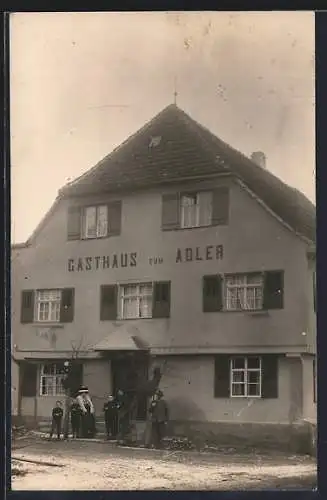 Foto-AK Immenstaad, Gasthaus zum Adler