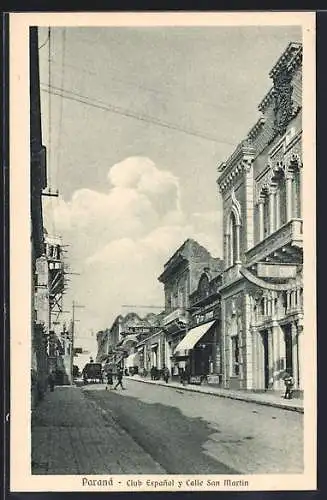 AK Paraná, Club Espanol y Calle San Martin