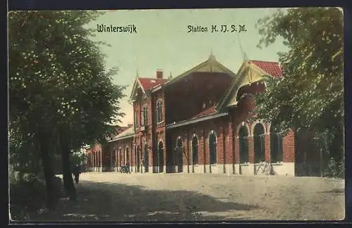 AK Winterswijk, Bahnhof, Station H.N.S.M.