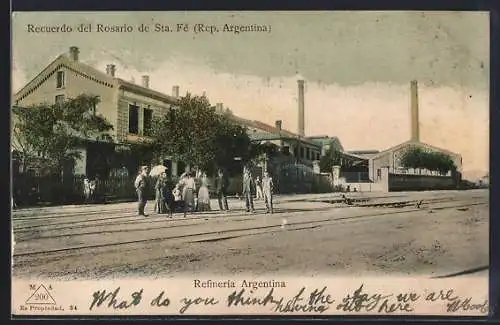 AK Rosario de Sta. Fé, Refineria Argentina