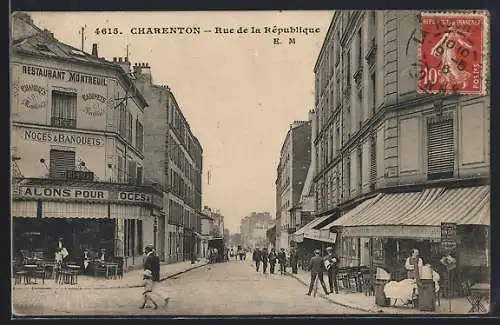 AK Charenton, Rue de la République