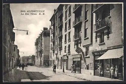 AK Alfortville, la Rue Véron