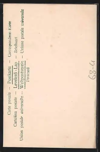 AK Junge Frau im weissen Kleid mit Schirm