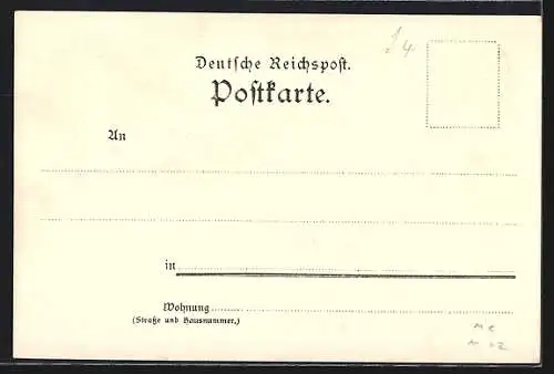 Künstler-AK Heinrich Kley: Schönau / W., Partie im Ort, Totalansicht