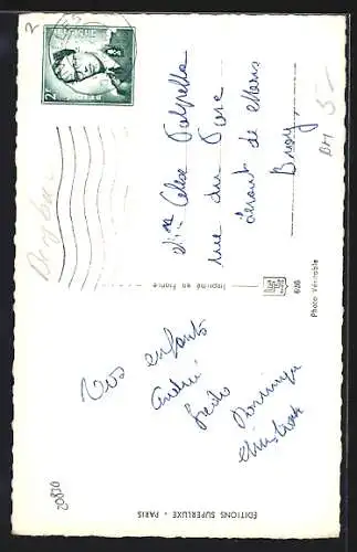 AK Ste Barbe, Bergarbeiter mit Hacke, Bergbau