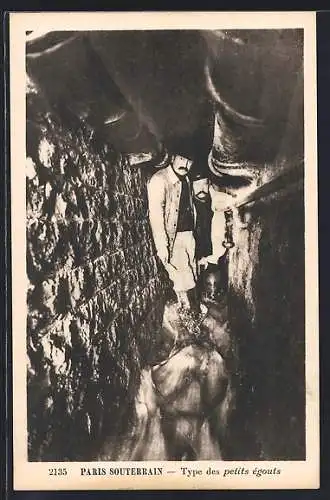 AK Paris Souterrain, Type des petits égouts