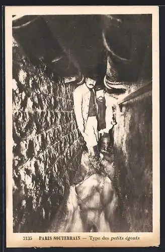 AK Paris Souterrain, Type des petits égouts