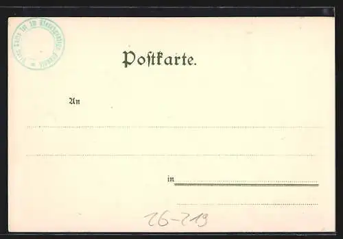 Künstler-Lithographie Carl Ernst Morgenstern: Spindlerbaude, Hohes Rad und Peterbaude