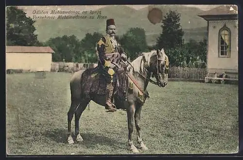 AK Vornehmer Muhamedaner zu Rosss