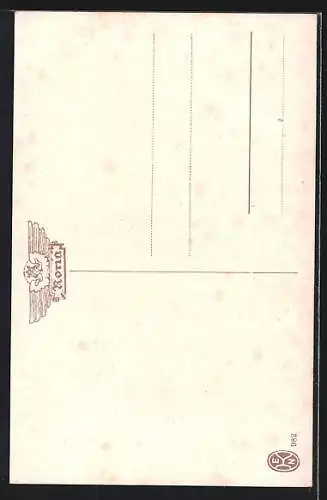 Künstler-AK sign. Jos. Frank: Herr auf Freiersfüssen