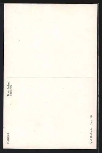 Künstler-AK Degi Nr. 557: Dornröschen, Fräulein-Portrait