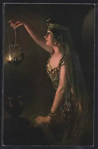 Künstler-AK sign. Prof. G. Rienäcker: Die Königstochter