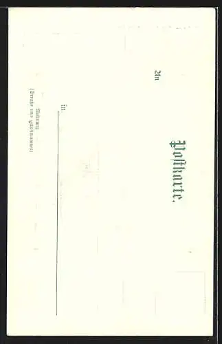 Künstler-AK P. Kohlschütter: Die Braut, Zoffe richtet die Haare der Prinzessin