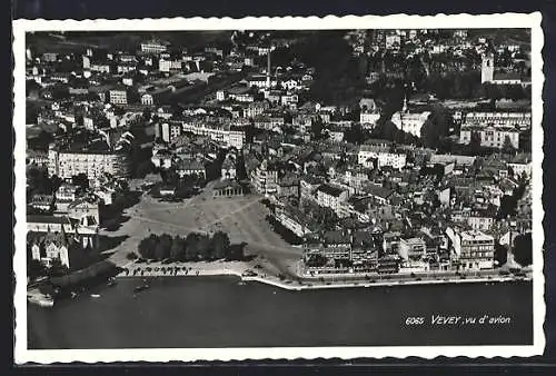 AK Vevey, vu d`avion