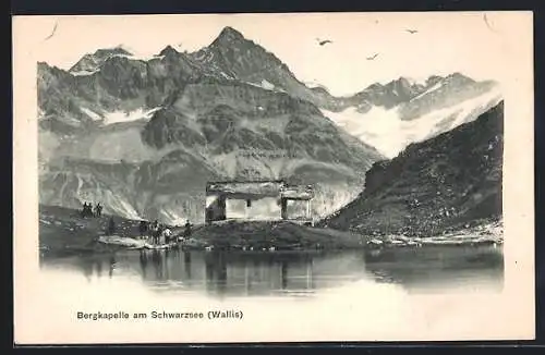 AK Schwarzsee, Partie an der Bergkapelle