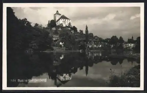 AK Buchs-Werdenberg, Ortsansicht mit Schloss