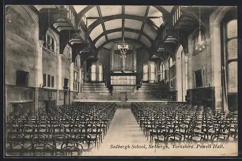 AK Sedbergh, Sedbergh School, Powell Hall