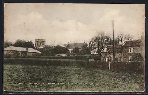 AK Brandesburton, Church from Hornsea Ro.