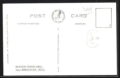AK Burton near Sproatley, Hull, Burton Constable