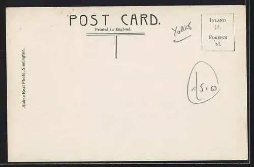 AK Appleton-le-Moor, Church & Vicarage