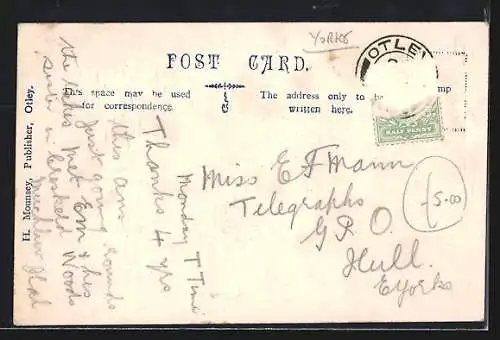 AK Leathley, Post Office