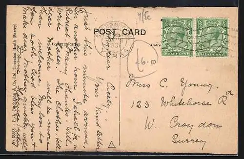 AK Scarborough, Convent of the Ladies of Mary, One of the Tennis Courts